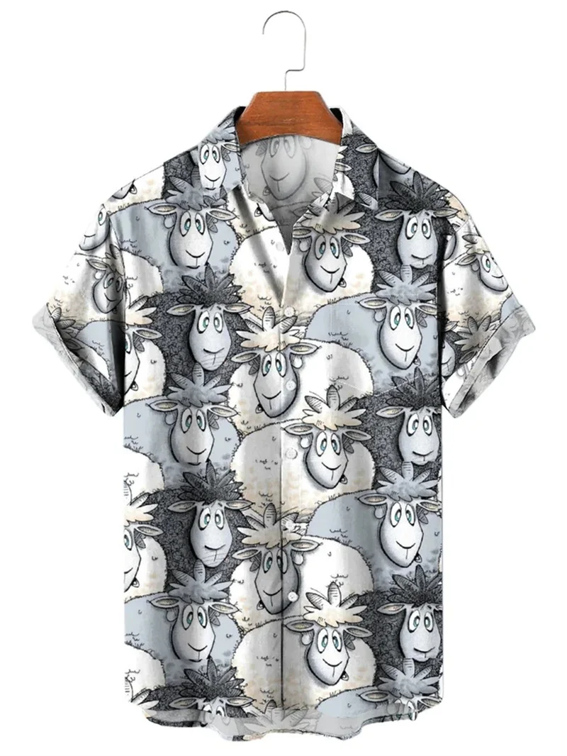 cartoon goats Hawaiian Shirts 2023 Summer 3D Printed Vacation Beach Shirts Casual Vintage Clothes Women Lapel Blouse Plain Shirt
cartoon goats Hawaiian Shirts 2023 Summer 3D Printed Vacation Beach Shirts Casual Vintage Clothes Women Lapel Blouse Plain Shirt
