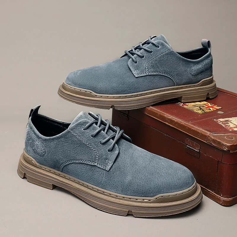 New Mens Shoes brand Genuine leather Leather shoes High quality casual shoes outdoor Wear resistant men walking fashion sneakers
New Mens Shoes brand Genuine leather Leather shoes High quality casual shoes outdoor Wear resistant men walking fashion sneakers