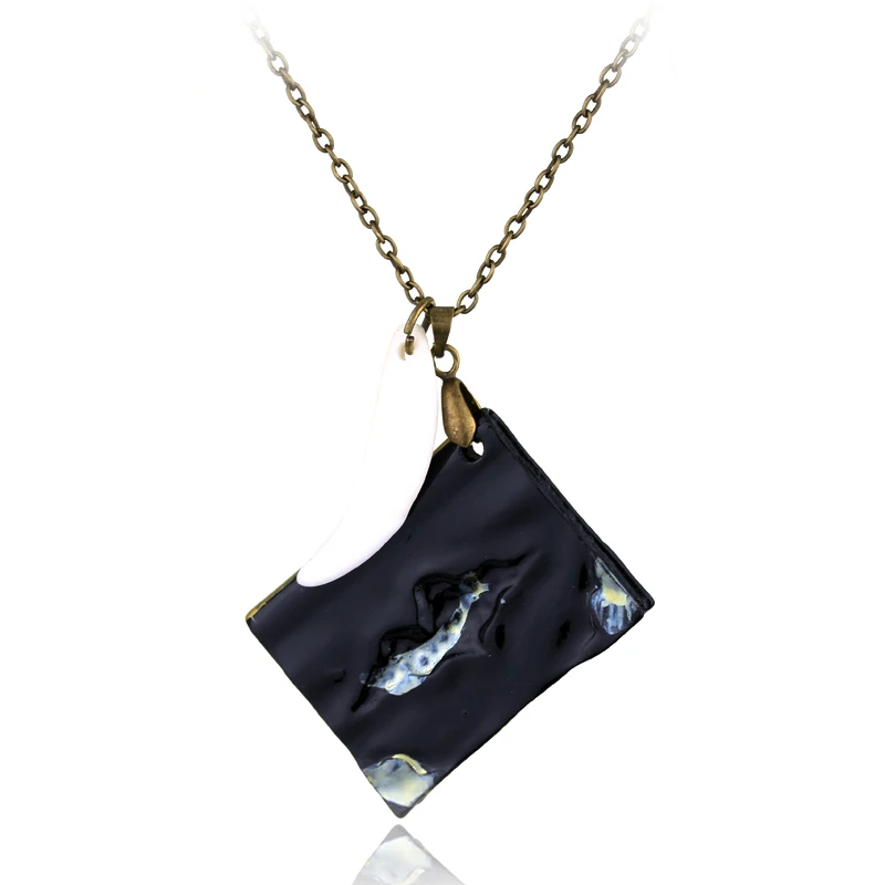 Magic Movie Horcrux Pendant Basilisk Fang and Tom Riddle Diary Necklace Black Book With Teeth Statement Necklace
Magic Movie Horcrux Pendant Basilisk Fang and Tom Riddle Diary Necklace Black Book With Teeth Statement Necklace