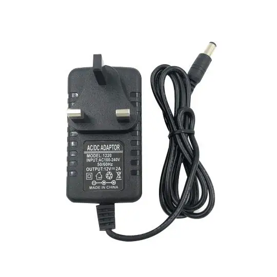 AC/DC Adapters UK Plug DC 12V 2A AC Adapter Power Supply Transformer 24W 100V to 240V
AC/DC Adapters UK Plug DC 12V 2A AC Adapter Power Supply Transformer 24W 100V to 240V