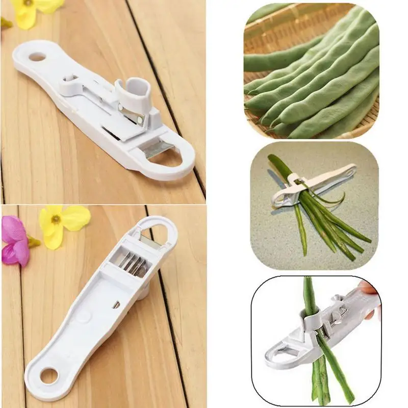 Green Bean Slicer Bean Shredder Multifunctional Vegetable Cutter Bean Tearer Runner Slicer Remover Peeler Kitchen Accessories
Green Bean Slicer Bean Shredder Multifunctional Vegetable Cutter Bean Tearer Runner Slicer Remover Peeler Kitchen Accessories