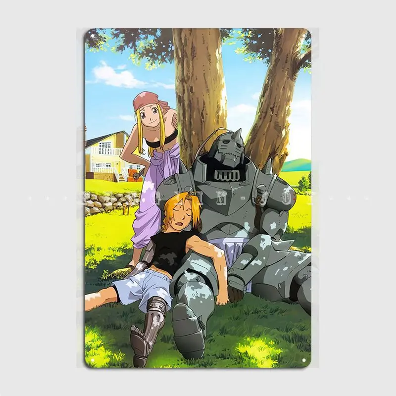 Fullmetal Alchemist Metal Sign Wall Pub Living Room Personalized Poster Tin Sign Poster
Fullmetal Alchemist Metal Sign Wall Pub Living Room Personalized Poster Tin Sign Poster