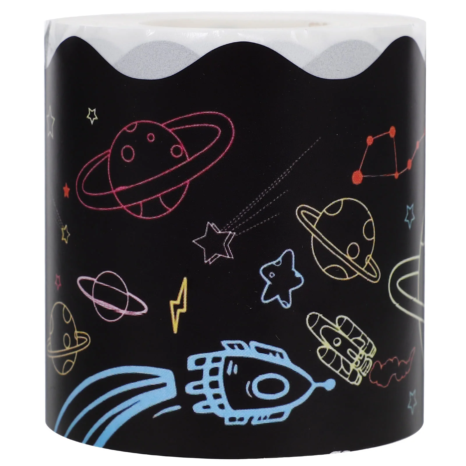 Sticker Space Border Decals Blackboard Detachable Decorative Trim Practical Classroom Paper Convenient
Sticker Space Border Decals Blackboard Detachable Decorative Trim Practical Classroom Paper Convenient