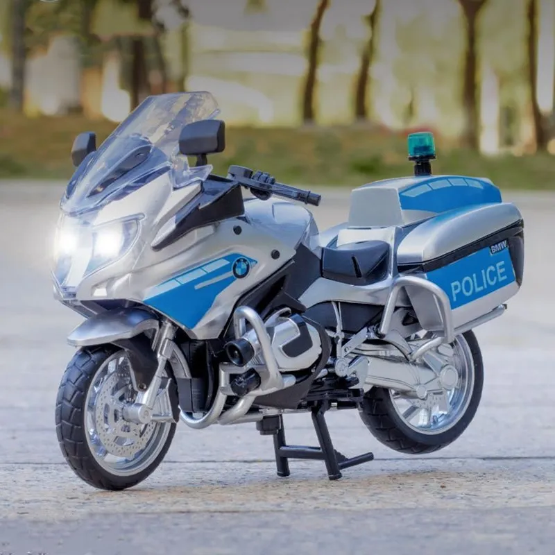 1:12 BMW R1250RT-P Police Motorcycle Model Super Bike Die-casting Alloy Motorcycle Racing Model Car toy Children's Collection
1:12 BMW R1250RT-P Police Motorcycle Model Super Bike Die-casting Alloy Motorcycle Racing Model Car toy Children's Collection