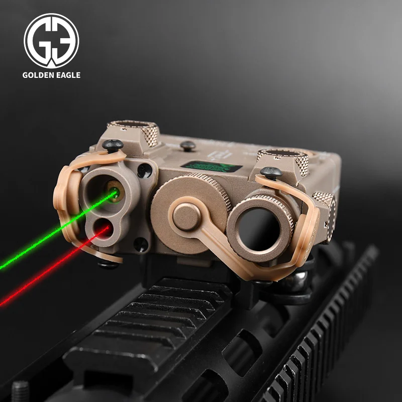 

Tactical DBAL-A2 Red Green Dot Dual Beam Laser Sight PEQ NO Flashlight NO IR Airsoft Aiming Weapon Rifle Laser picatinny Rail