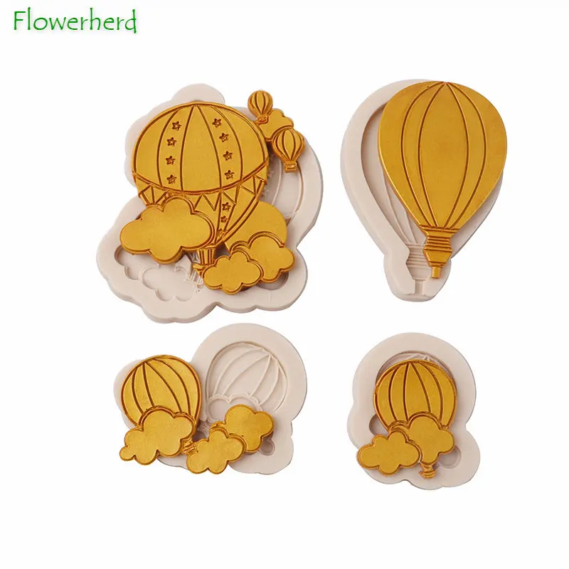 Baking Tools Hot Air Balloon Cloud Rainbow Fondant Silicone Mold DIY Chocolate Cake Decoration Pottery Mold Epoxy Resin Molds
Baking Tools Hot Air Balloon Cloud Rainbow Fondant Silicone Mold DIY Chocolate Cake Decoration Pottery Mold Epoxy Resin Molds