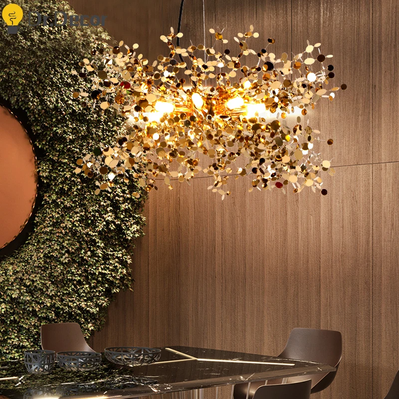 Modern Stainless Steel Sequins Pendant Lights Lighting Bar Hotel Hall Luxury Pendant Lamp Living Room Bedroom Decor Hanging Lamp
Modern Stainless Steel Sequins Pendant Lights Lighting Bar Hotel Hall Luxury Pendant Lamp Living Room Bedroom Decor Hanging Lamp