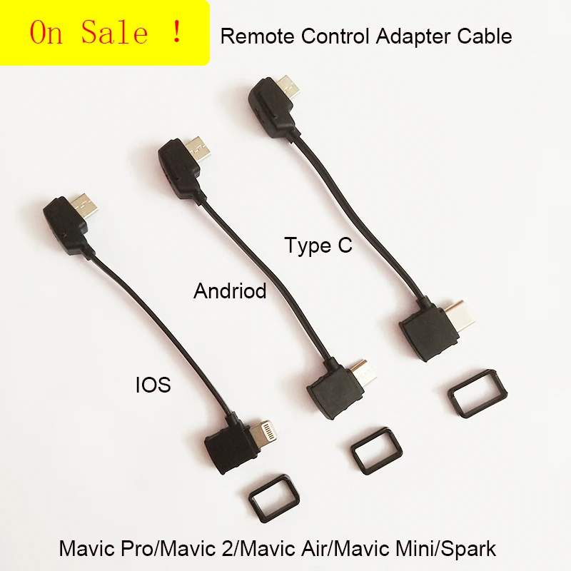 For DJI Mavic 2Pro Zoom /Mavic Pro/Mavic Mini/ Air Spark Micro USB Fit IOS Type-C Android OTG Data Cable 10cm(Used)
For DJI Mavic 2Pro Zoom /Mavic Pro/Mavic Mini/ Air Spark Micro USB Fit IOS Type-C Android OTG Data Cable 10cm(Used)