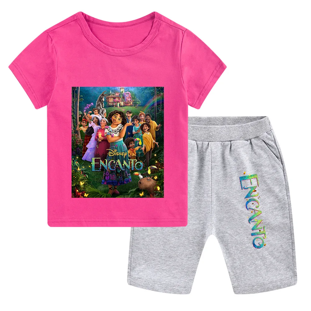 2022 New Disney Encanto Cartoon Print Cute Boys and Girls Short-Sleeved T+ Casual Shorts Suit 3-14 Years Old
2022 New Disney Encanto Cartoon Print Cute Boys and Girls Short-Sleeved T+ Casual Shorts Suit 3-14 Years Old