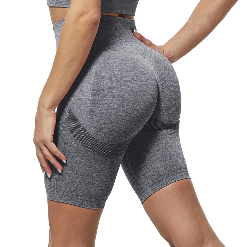 Женские эластичные шорты с высокой талией, спортивные шорты для бега и тренировок, дышащие женские брюки, одежда
Женские эластичные шорты с высокой талией, спортивные шорты для бега и тренировок, дышащие женские брюки, одежда