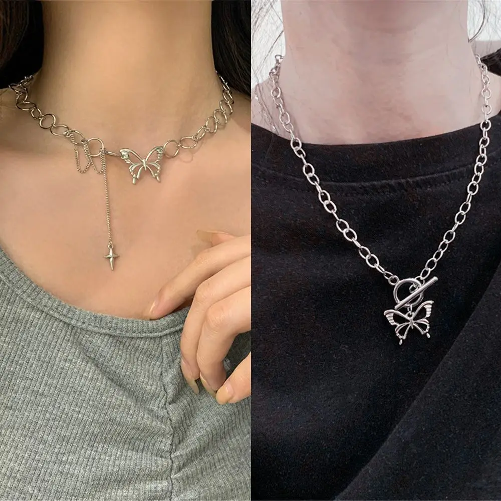 Fashion Boho Jewelry Stainless Steel Stainless Steel Butterfly Pendant Necklace Ball Chain Punk Choker Collar Statement
Fashion Boho Jewelry Stainless Steel Stainless Steel Butterfly Pendant Necklace Ball Chain Punk Choker Collar Statement