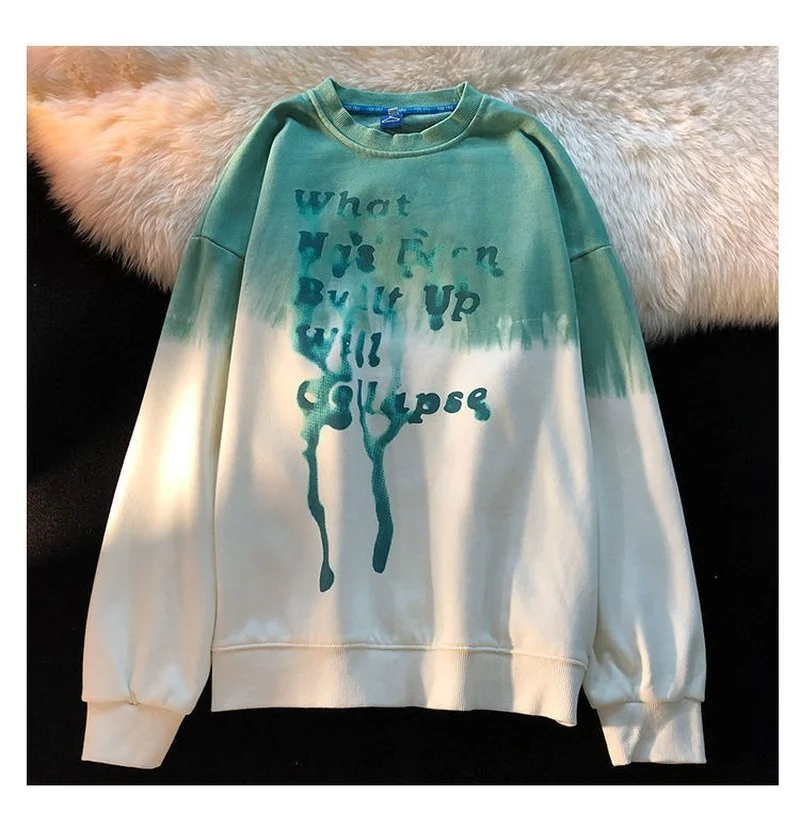 New Spring Hip Hop Streetwear Tie Dye Graffiti Vintage Sweatshirt Goth Clothes Couples Long Sleeve Tops Oversized Korean Fashion
New Spring Hip Hop Streetwear Tie Dye Graffiti Vintage Sweatshirt Goth Clothes Couples Long Sleeve Tops Oversized Korean Fashion