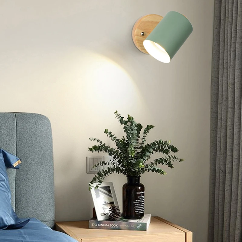 Nordic Simple Solid Wood Wall Lamp Creative Macarons Color Straight Living Room Corridor Bedroom Bedside Sconce Lamp
Nordic Simple Solid Wood Wall Lamp Creative Macarons Color Straight Living Room Corridor Bedroom Bedside Sconce Lamp