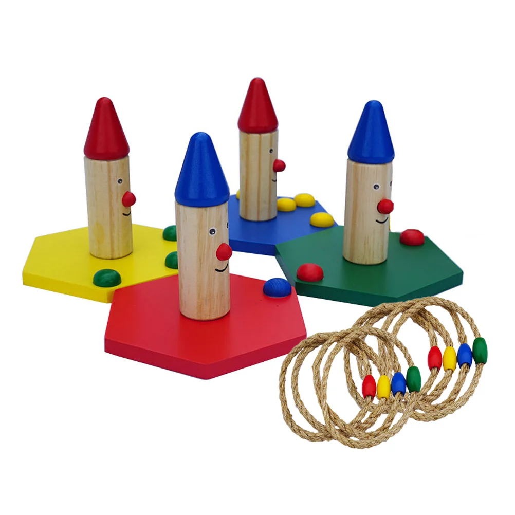 1 Set Delicate Educational Throwing Ring Toys Ring Toss Game Toy For Outdoor Kids
1 Set Delicate Educational Throwing Ring Toys Ring Toss Game Toy For Outdoor Kids