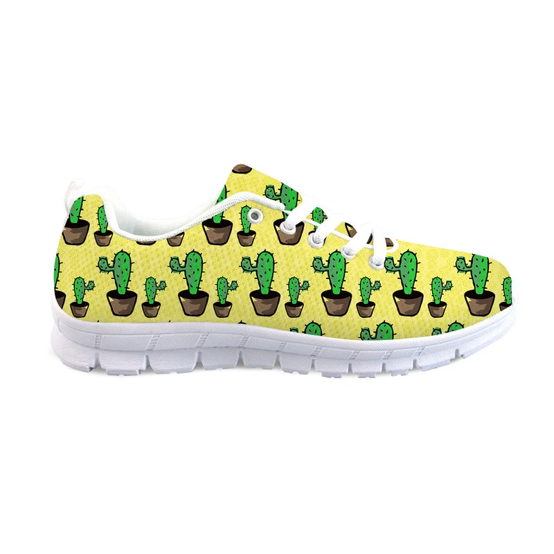 Cute Cartoon Cactus Print FeMale Flats Shoes Spring Autumn Lace Up Comfortable Flat Bottom Shoes Classic Sneakers Zapatos Mujer
Cute Cartoon Cactus Print FeMale Flats Shoes Spring Autumn Lace Up Comfortable Flat Bottom Shoes Classic Sneakers Zapatos Mujer