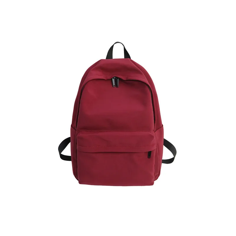 Solid Canvas Backpack For Teenagers Women Casual Large Capacity School Bag Simple College Wind Travel Backpack Mochila
Solid Canvas Backpack For Teenagers Women Casual Large Capacity School Bag Simple College Wind Travel Backpack Mochila