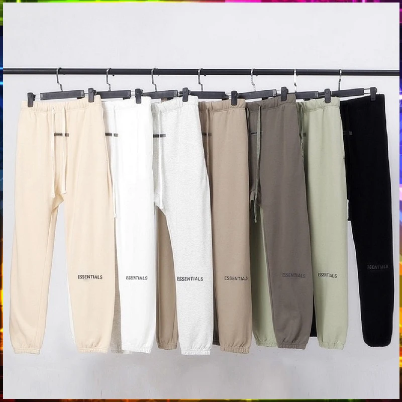 Fw22 Fashion Brand ESSENTIALS Sweatpants Jogging Pants 100% Cotton Reflective Letters Hip Hop Loose Unisex Oversize Hoodie Pants
Fw22 Fashion Brand ESSENTIALS Sweatpants Jogging Pants 100% Cotton Reflective Letters Hip Hop Loose Unisex Oversize Hoodie Pants