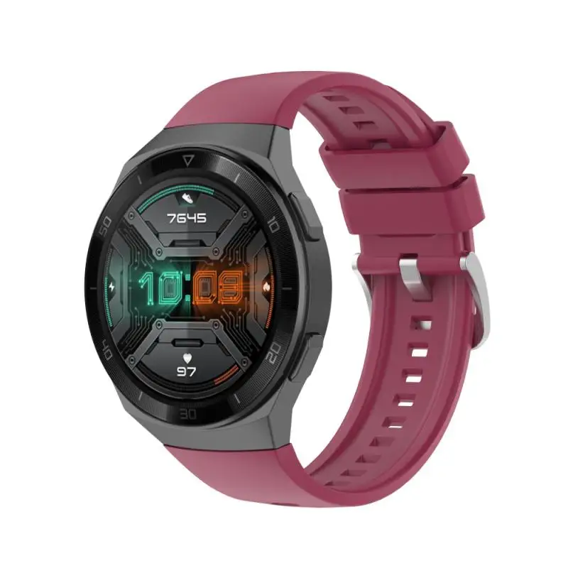 Soft Watchband Replaceable Smart Accessories Watch Strap Metal Buckle Silicone Strap For Huawei Watch Gt2e 
Soft Watchband Replaceable Smart Accessories Watch Strap Metal Buckle Silicone Strap For Huawei Watch Gt2e