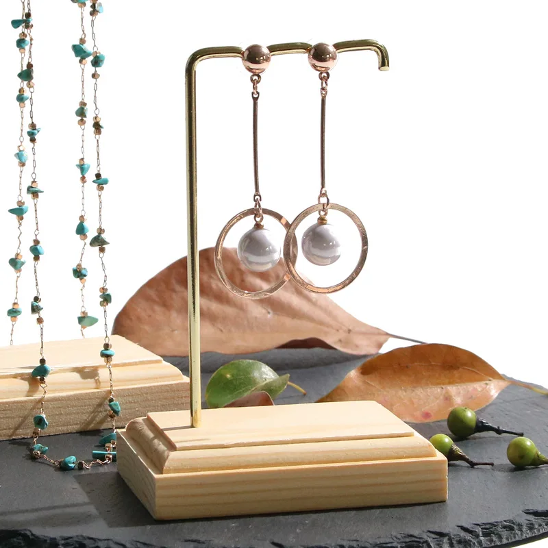 Jewelry Display Stand Earring Necklace Jewelry Storage Organizer Wood Base Boho High Quality Girls Store Decor
Jewelry Display Stand Earring Necklace Jewelry Storage Organizer Wood Base Boho High Quality Girls Store Decor