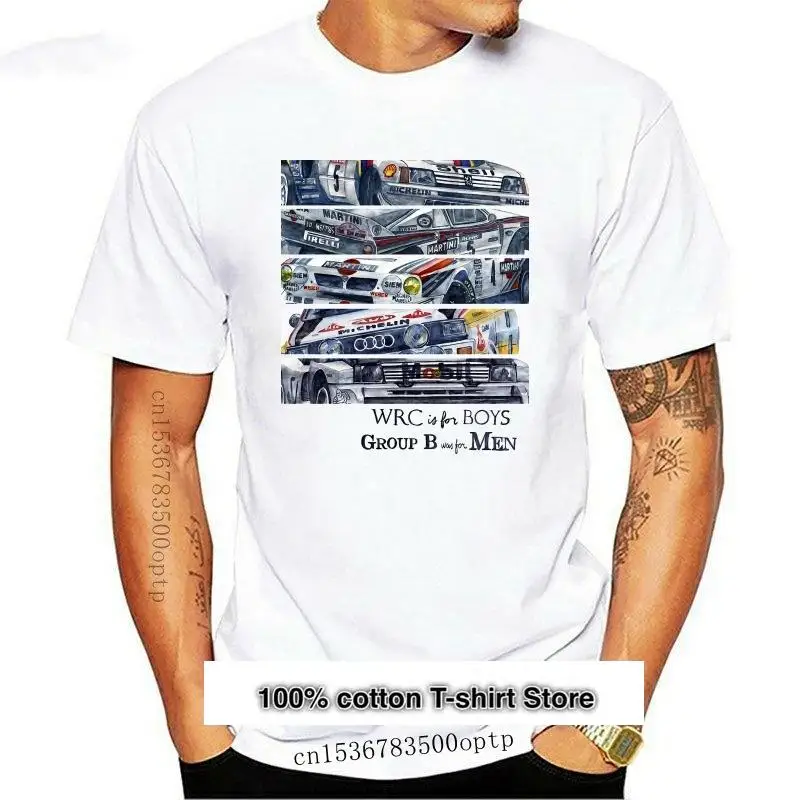 Camiseta a la moda para hombre y mujer, TIDA откидная camiseta WRC для мальчиков, camiseta estampada personalted del Grupo B
Camiseta a la moda para hombre y mujer, TIDA откидная camiseta WRC для мальчиков, camiseta estampada personalted del Grupo B