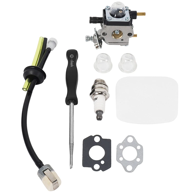 C1U-K54A Carburetor Repower For 2-Cycle Mantis 7222 7222M 7222E 7225 7230 7240 7920 7924 Tiller/Cultivator With Air Filter & Gas
C1U-K54A Carburetor Repower For 2-Cycle Mantis 7222 7222M 7222E 7225 7230 7240 7920 7924 Tiller/Cultivator With Air Filter & Gas