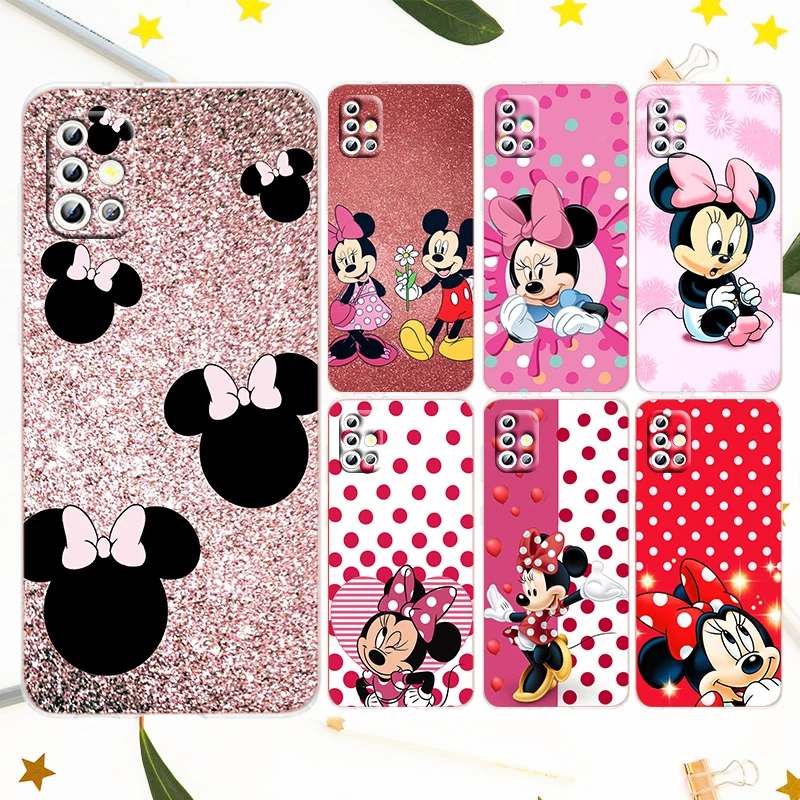 Disney Mickey Minnie Mouse For Samsung A23 A50 A30 A73 A71 A53 A52 A51 A33 A32 A22 A03S A03 A02S A31 5G Transparent Phone Case
Disney Mickey Minnie Mouse For Samsung A23 A50 A30 A73 A71 A53 A52 A51 A33 A32 A22 A03S A03 A02S A31 5G Transparent Phone Case