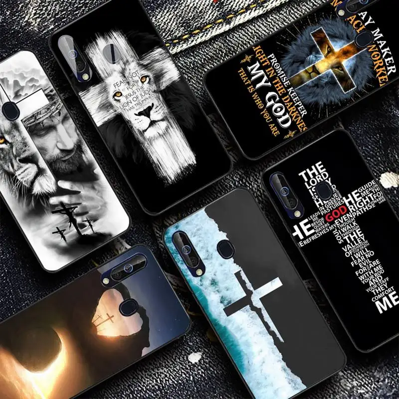 

Bible Jesus Christ Christian Cross Phone Case for Samsung A51 01 50 71 21S 70 31 40 30 10 20 S E 11 91 A7 A8 2018