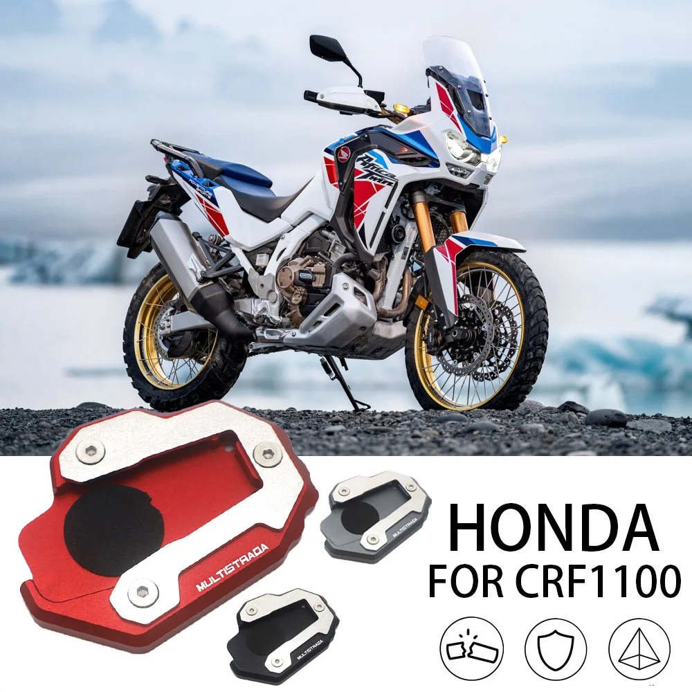 2021 Motorcycle Kickstand Foot Side Stand Extension Pad Support Plate For Honda CRF1100L CRF 1100 L L4 Africa Twin 2020
2021 Motorcycle Kickstand Foot Side Stand Extension Pad Support Plate For Honda CRF1100L CRF 1100 L L4 Africa Twin 2020