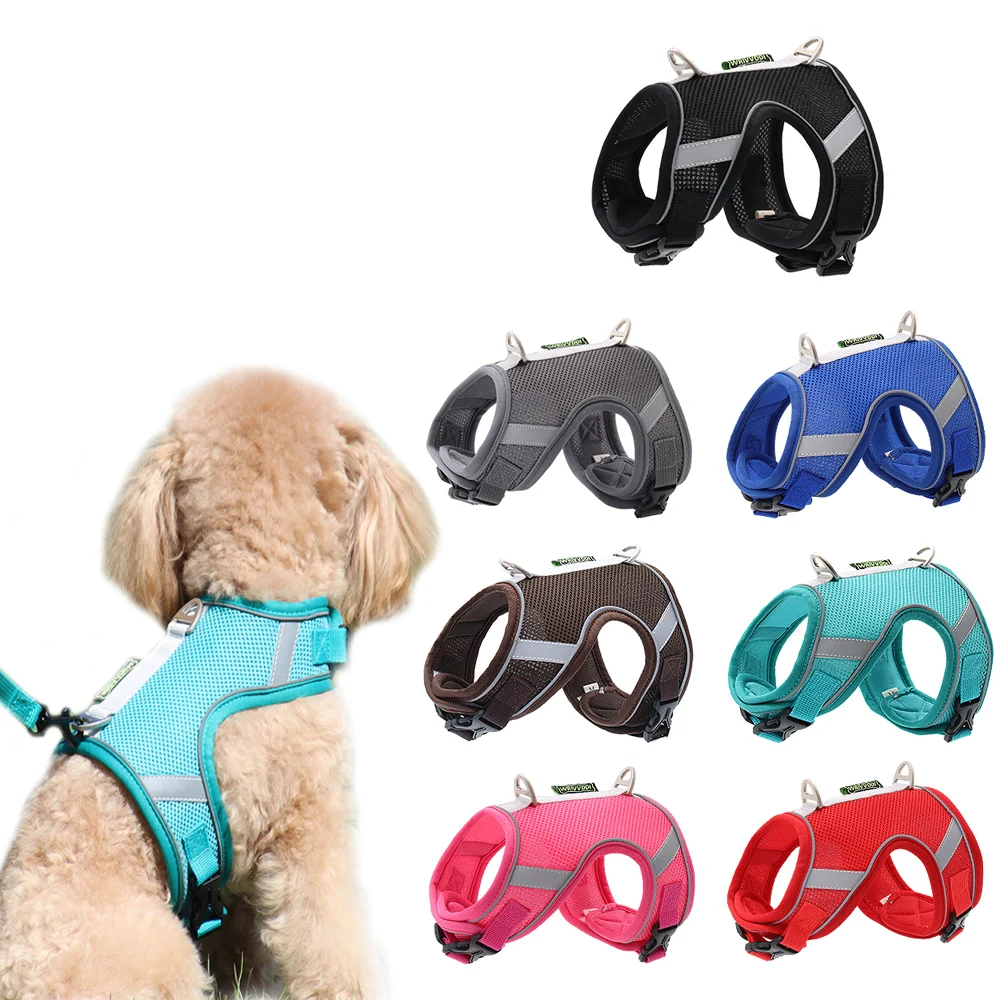 General Soft Adjustable Harness Pet Walk Out Hand Chest Strap Dog Bib Set Vest Collar Dog Harness for Small Medium Large Dog
General Soft Adjustable Harness Pet Walk Out Hand Chest Strap Dog Bib Set Vest Collar Dog Harness for Small Medium Large Dog