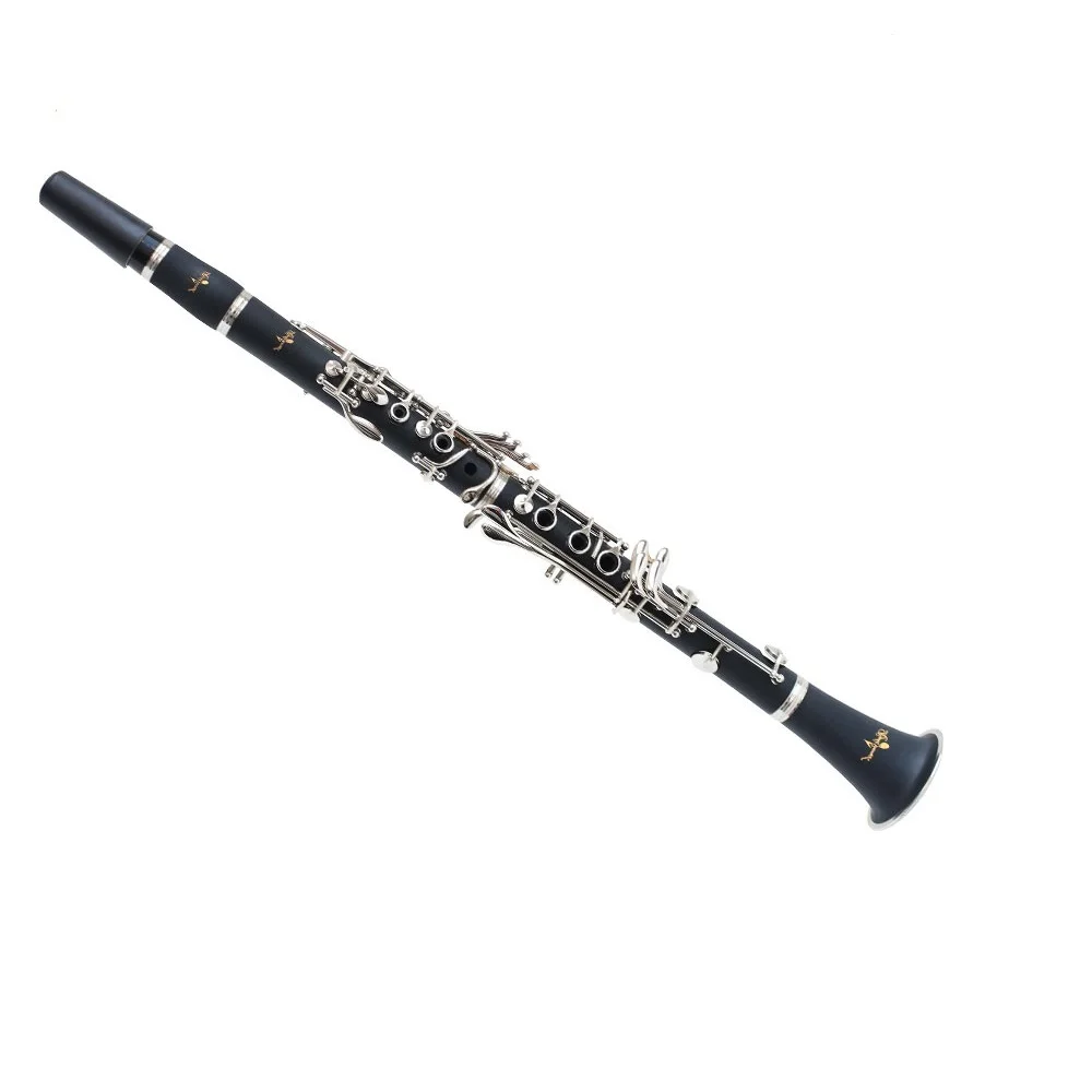 Professional Grade Bakelite Clarinet Nickel Plated Clarinet BB Tone German Style Clarinet
Professional Grade Bakelite Clarinet Nickel Plated Clarinet BB Tone German Style Clarinet
