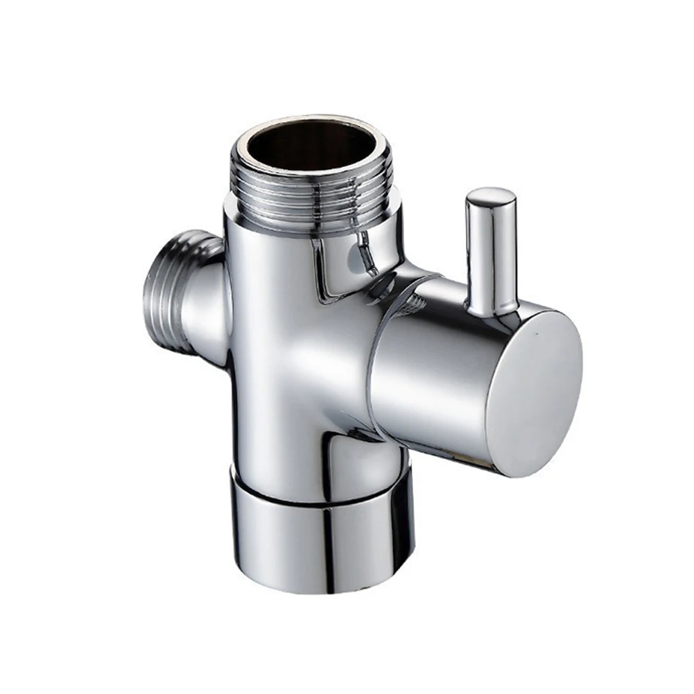 Durable High Quality New Diverter Valve Household Products Chrome Converter For Shower Head G1/2in T-adapter Flush
Durable High Quality New Diverter Valve Household Products Chrome Converter For Shower Head G1/2in T-adapter Flush