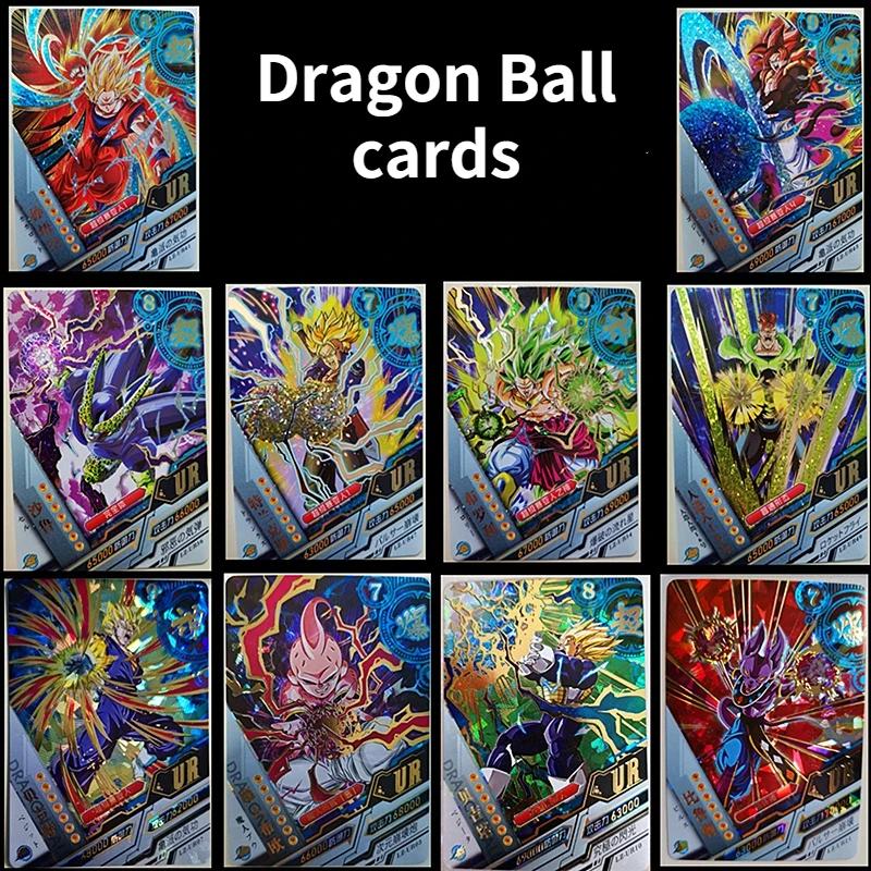 Dragon Balles Card Toys Super Saiya Heros Cartas UR Game Cards Japanese Anime Collection Card Children Christmas Gift
Dragon Balles Card Toys Super Saiya Heros Cartas UR Game Cards Japanese Anime Collection Card Children Christmas Gift