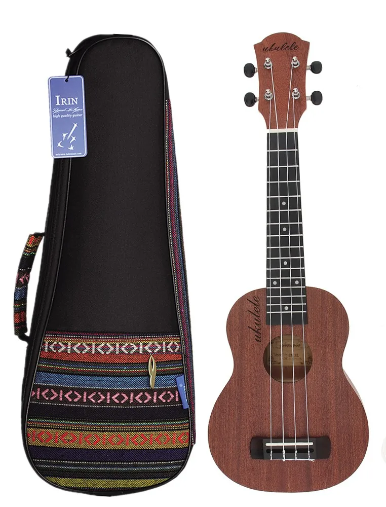 High Quality 21 Inch Soprano Ukulele / Ukulele Bag Sapele Wood 15 Fret Four Strings Hawaii Guitar String Musical Instrument
High Quality 21 Inch Soprano Ukulele / Ukulele Bag Sapele Wood 15 Fret Four Strings Hawaii Guitar String Musical Instrument