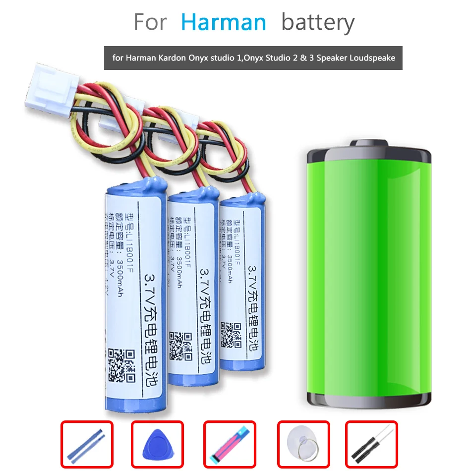 

3500mAh LI11B001F Battery for Harman Kardon Onyx studio 1 studio1,Onyx Studio 2 Studio2& 3 Studio3 Speaker Loudspeaker