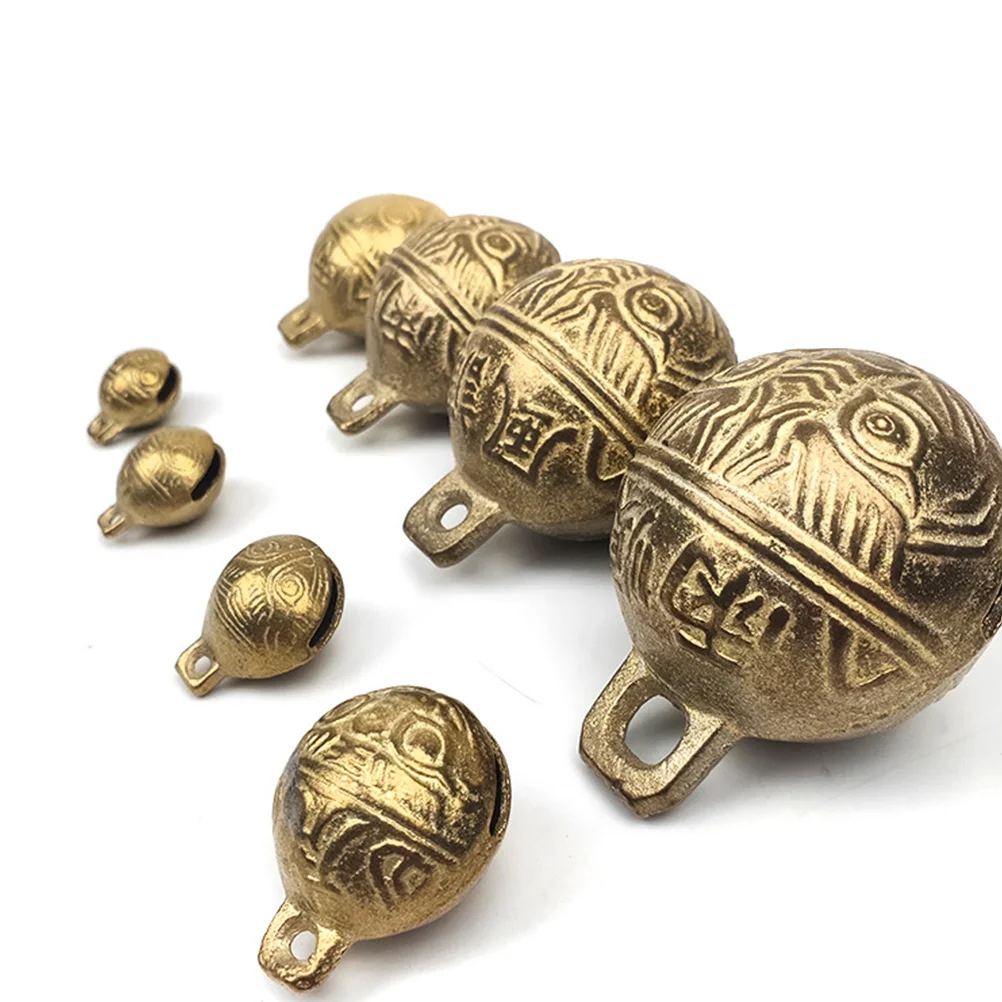 30 Pcs Pendant Clasp Necklace Copper Bells Accessories Wind Chime Decorations DIY Small Jewelry Jingle
30 Pcs Pendant Clasp Necklace Copper Bells Accessories Wind Chime Decorations DIY Small Jewelry Jingle