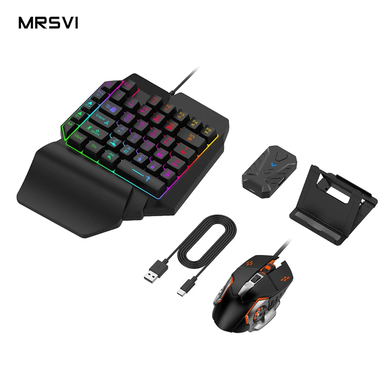 Mini Gaming Keyboard Backlight Ergonomic Single Keyboard One-Handed Mobile Phone Game Keyboard
Mini Gaming Keyboard Backlight Ergonomic Single Keyboard One-Handed Mobile Phone Game Keyboard