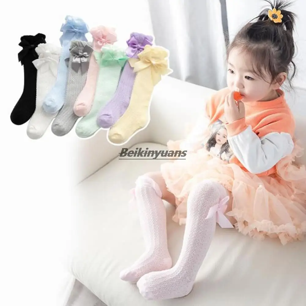 New summer children's socks girls mesh mosquito socks side big bow baby princess stockings
New summer children's socks girls mesh mosquito socks side big bow baby princess stockings