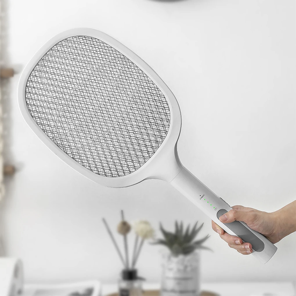 New Mosquito Swatter Fly Zapper Racket 2 In 1 with Purple Lamp Seduction Trap Zapper USB Rechargeable Bug Swatter Sleep Tool
New Mosquito Swatter Fly Zapper Racket 2 In 1 with Purple Lamp Seduction Trap Zapper USB Rechargeable Bug Swatter Sleep Tool