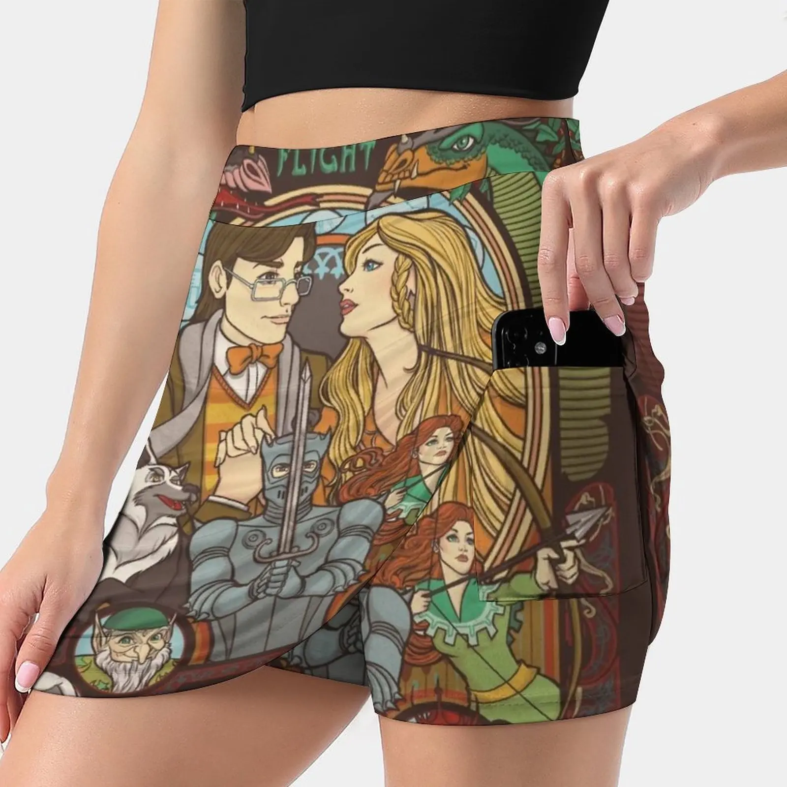 Flight Of Women's skirt With Pocket Vintage Skirt Printing A Line Skirts Summer Clothes Flying Flight Magic Science Warlocks
Flight Of Women's skirt With Pocket Vintage Skirt Printing A Line Skirts Summer Clothes Flying Flight Magic Science Warlocks