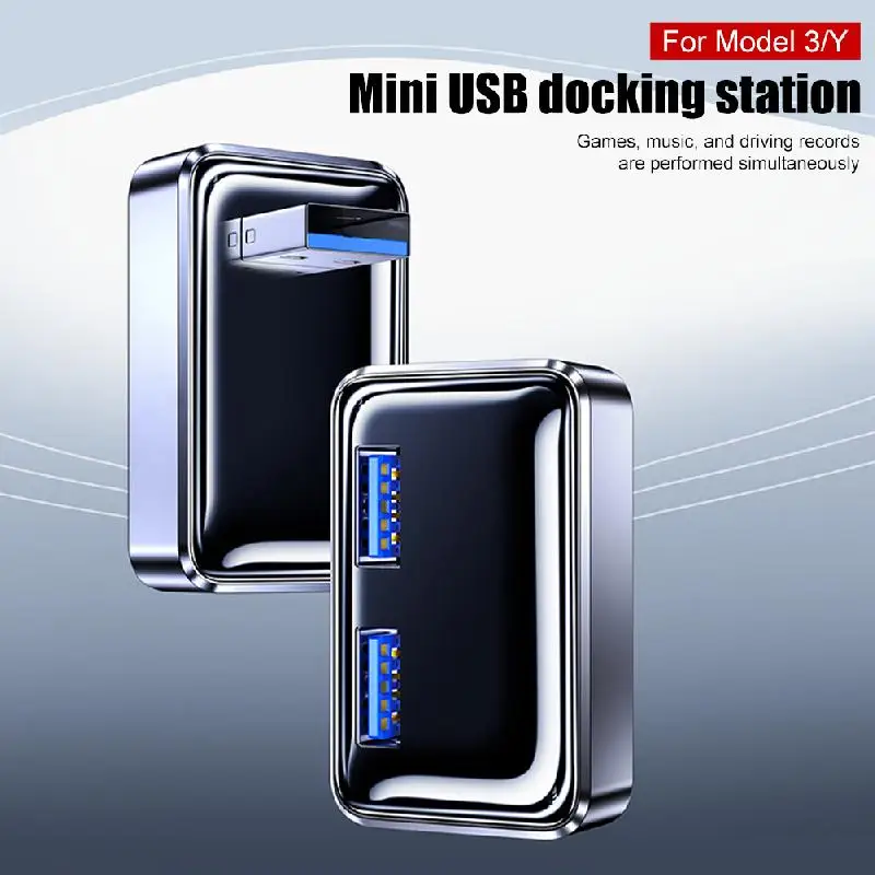 NEW For Tesla Model 3 Model Y 2022 USB Hub 3.0 USB Docking Station 3 Ports Adapter for Tesla Model 3 Model Y 2022 Accessories
NEW For Tesla Model 3 Model Y 2022 USB Hub 3.0 USB Docking Station 3 Ports Adapter for Tesla Model 3 Model Y 2022 Accessories