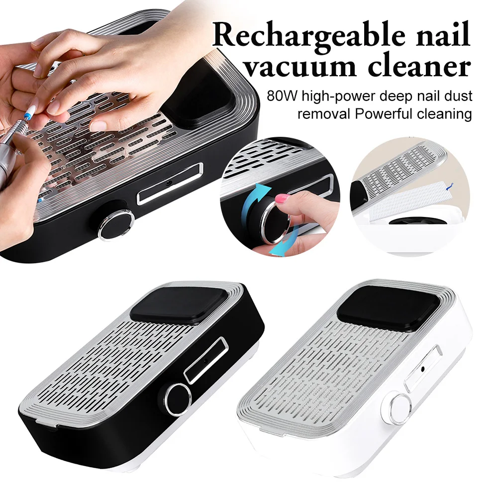 80W Nail Vacuum Cleaner High Power Nail Dust Collector With Filter Easy Clean Dust Absorber Fan Nail Art Manicure Tool for Women
80W Nail Vacuum Cleaner High Power Nail Dust Collector With Filter Easy Clean Dust Absorber Fan Nail Art Manicure Tool for Women
