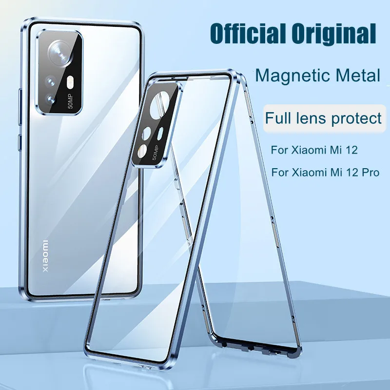 Transparent Magnetic Glass Case For Xiaomi Mi 11 Ultra Mi 12 Mi 12X Mi 11 Pro Mi 11 Lite 5G Shockproof Full Lens Protection Case
Transparent Magnetic Glass Case For Xiaomi Mi 11 Ultra Mi 12 Mi 12X Mi 11 Pro Mi 11 Lite 5G Shockproof Full Lens Protection Case