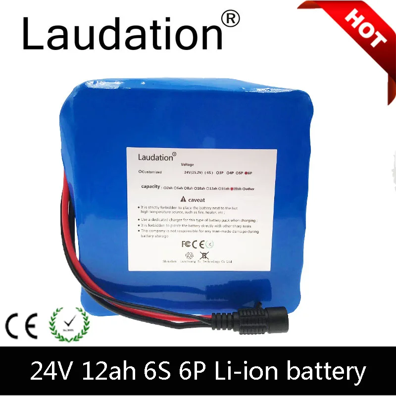 Laudation 24 в 12 Ач 6S 6P 25,2 в 12000 мАч для скутера 250 Вт с зарядным устройством 15A BMS и 2A
Laudation 24 в 12 Ач 6S 6P 25,2 в 12000 мАч для скутера 250 Вт с зарядным устройством 15A BMS и 2A