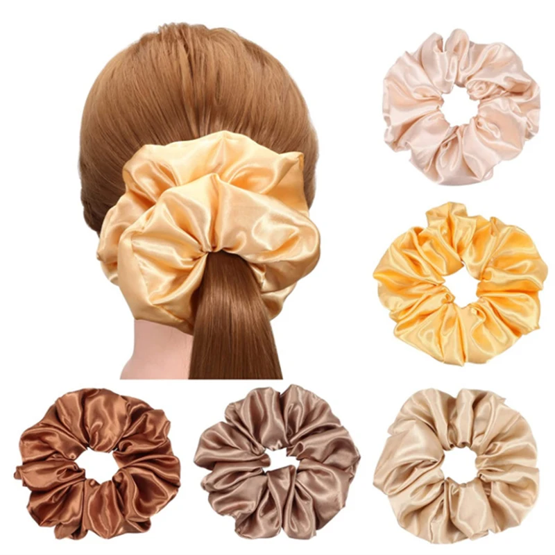 Women Silk Scrunchie Elastic Multicolor Hair Band Ponytail Holder Headband Hair Accessories 1PC Satin Silk Solid Color Hair Ties
Women Silk Scrunchie Elastic Multicolor Hair Band Ponytail Holder Headband Hair Accessories 1PC Satin Silk Solid Color Hair Ties