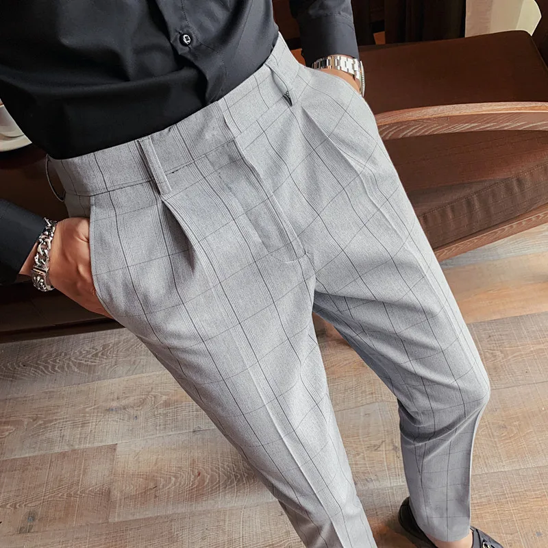 Men Business Casual Pants Male High Quality Dress Suits Pants 36 Men Plaid Dress Pants Formal Wear Suit Pants Slim Fit Trousers
Men Business Casual Pants Male High Quality Dress Suits Pants 36 Men Plaid Dress Pants Formal Wear Suit Pants Slim Fit Trousers