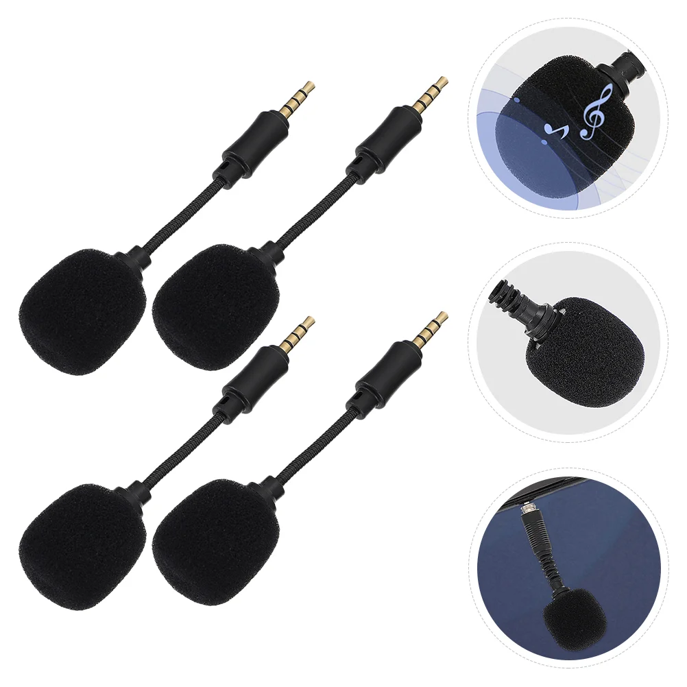4 PCS Microfonos Inalambricos Professionalrophone In-line Noise Canceling Singing Supplies Professional Laptop Living Plastic
4 PCS Microfonos Inalambricos Professionalrophone In-line Noise Canceling Singing Supplies Professional Laptop Living Plastic