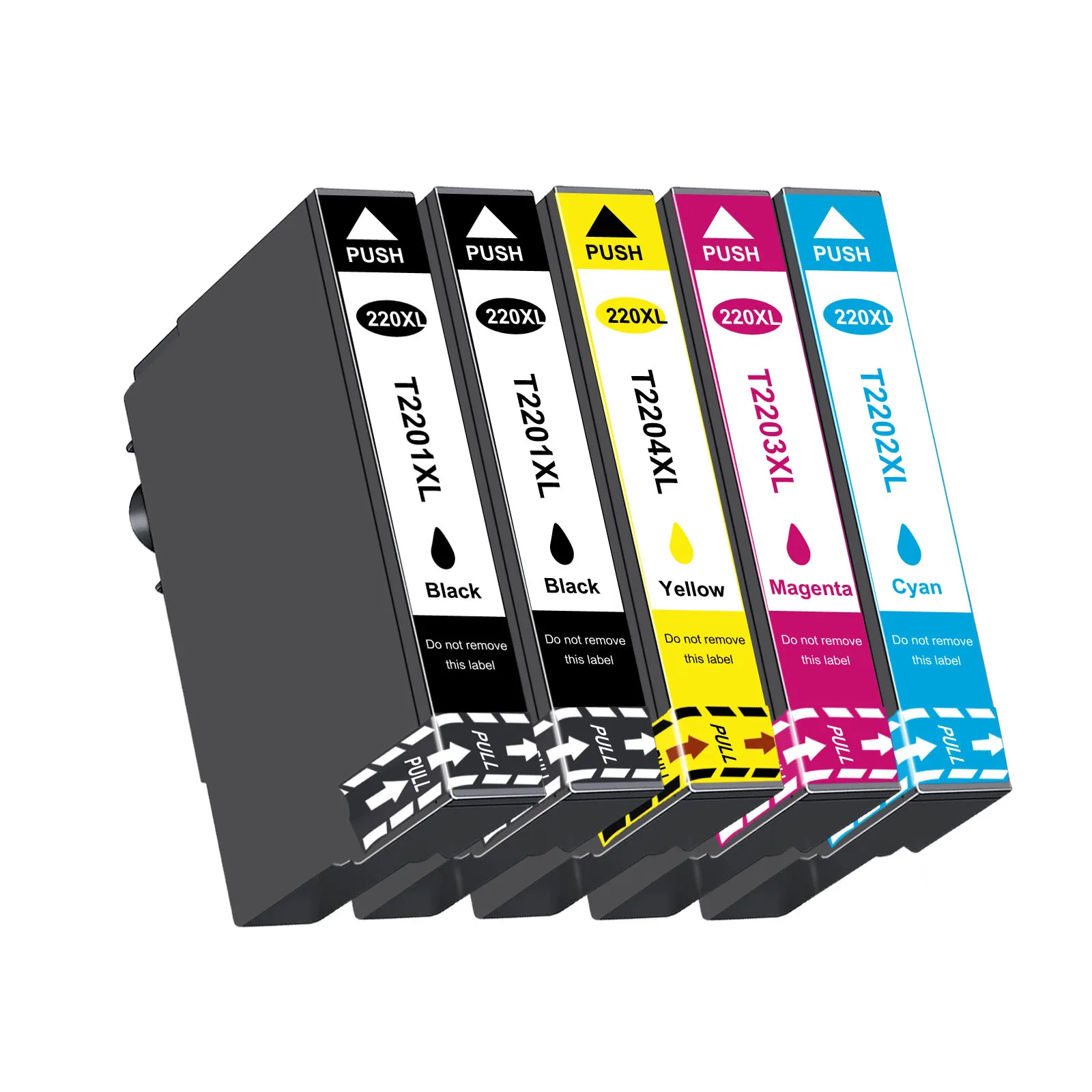 5 Pack Compatible 220XL T220 XL ink cartridges Epson WF-2630 WF-2650 WF-2660 XP-320 XP-420 XP-424 printer 220XL 220
5 Pack Compatible 220XL T220 XL ink cartridges Epson WF-2630 WF-2650 WF-2660 XP-320 XP-420 XP-424 printer 220XL 220