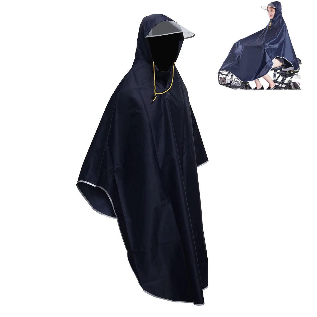 Rain Poncho Raincoat Bike Hooded Ponchoscycling Cape Women Coat Scooter Adults Waterproof Jacketcover Riding Adult Ain Men Gear
Rain Poncho Raincoat Bike Hooded Ponchoscycling Cape Women Coat Scooter Adults Waterproof Jacketcover Riding Adult Ain Men Gear