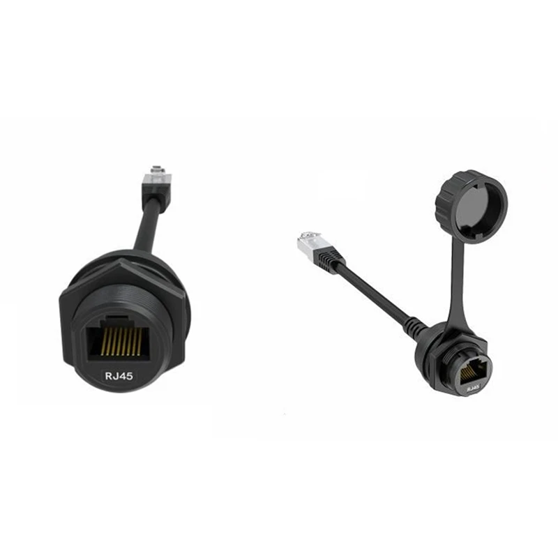 1Pcs RJ45 Male To Female Waterproof Extension Cable 8P8C Connector Ethernet LAN Extension Cable Panel Mount
1Pcs RJ45 Male To Female Waterproof Extension Cable 8P8C Connector Ethernet LAN Extension Cable Panel Mount