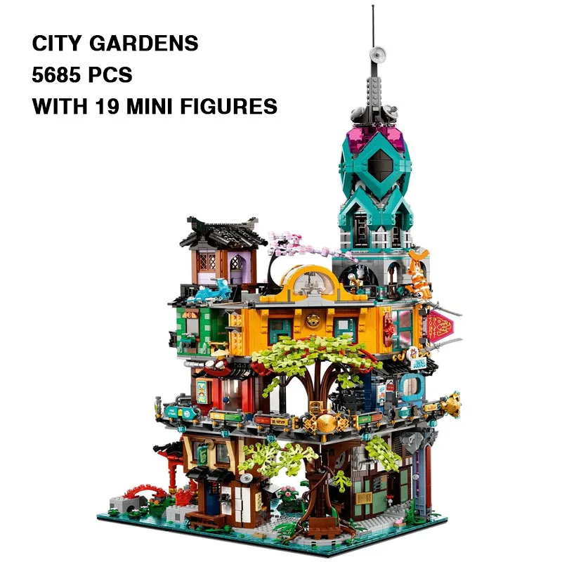 Ninja Movie Series City Gardens Building Blocks Bricks Compatible 71741 70620 Toy Kids Christmas Birthday Gift X19006
Ninja Movie Series City Gardens Building Blocks Bricks Compatible 71741 70620 Toy Kids Christmas Birthday Gift X19006